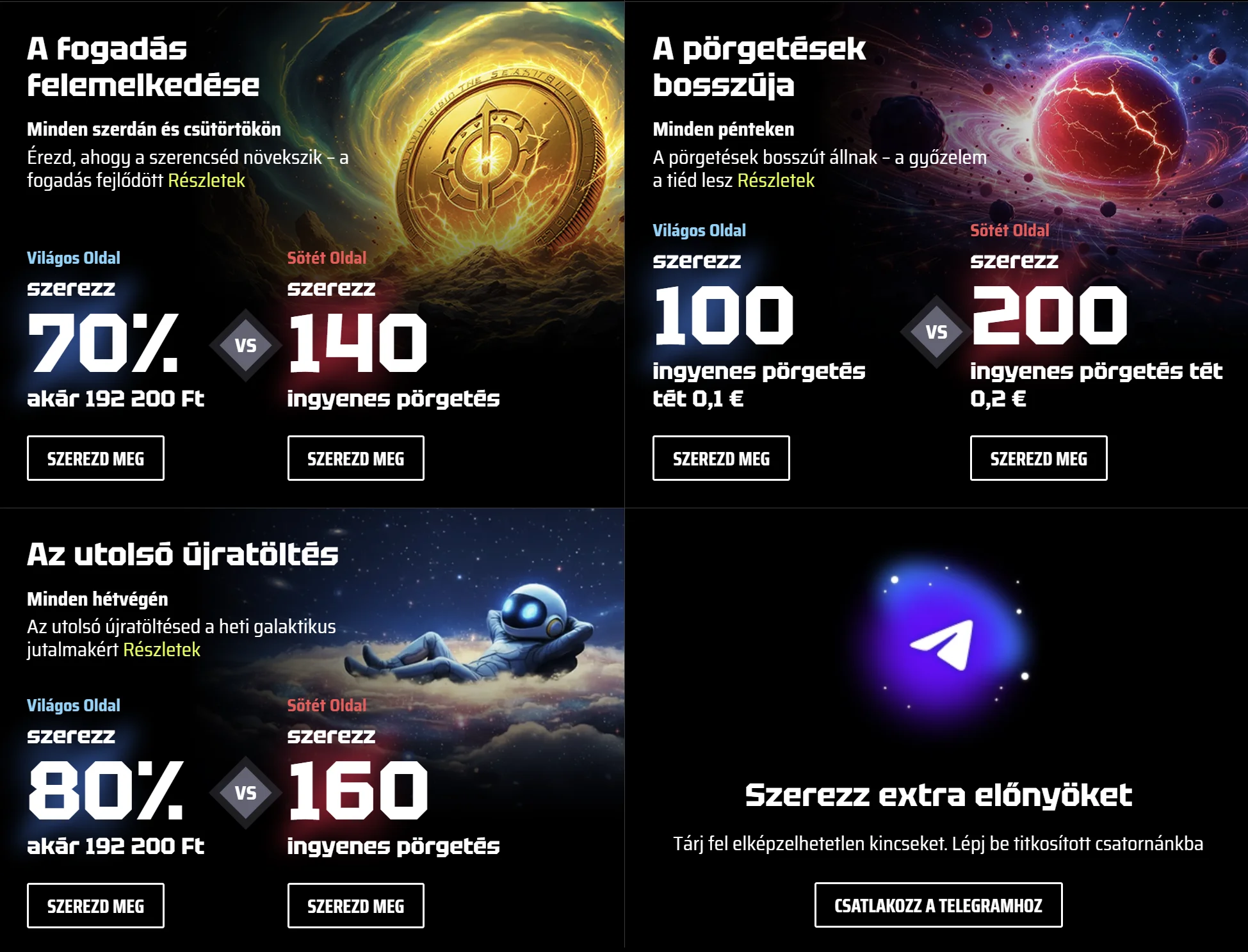 Bonuses
